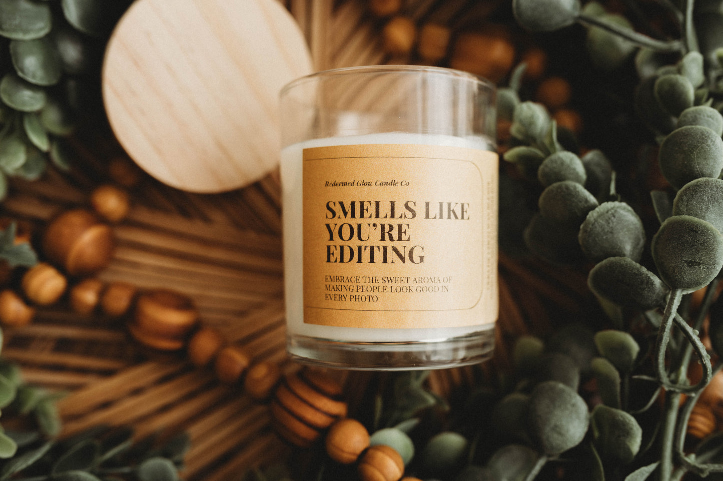 Smells Like You're Editing Candle